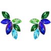Náušnice kolibrík Flying Gem by Veronika s českým krištáľom Preciosa 2245 70