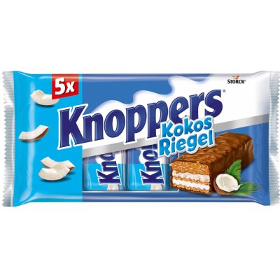 Knoppers kokosové tyčinky 5 x 40 g