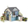 Domček Obchod s dielňou Sweety Corner Playhouse Smoby s potravinami a sladkosťami s UV filtrom od 24 mes