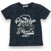 Chlapčenské tričko čiernej farby Brooklyn čierná 104