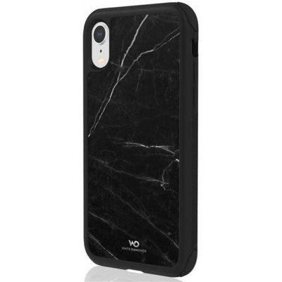 Púzdro White Diamonds Tough Marble Apple iPhone XR - čierne