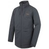 HUSKY pánsky hardshell kabát Nevr M, tmavá sivá - XXL