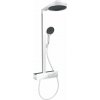 Hansgrohe Rainfinity - Sprchový set s termostatom, priemer 25 cm, 3 prúdy, matná biela - 28742700