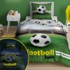 DETEXPOL Obliečky Futbal time svietiace - Bavlna - 140/200cm + 70/80 cm