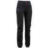 Crazy Idea Pant Aria Woman wool effect dark grey S; Černá kalhoty