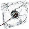 Akyga ventilátor 120mm MOLEX 4 LED/bílá