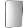 Zrkadlo Sapho Float s LED osvetlením v ráme, 60x80 cm, biele, 22572