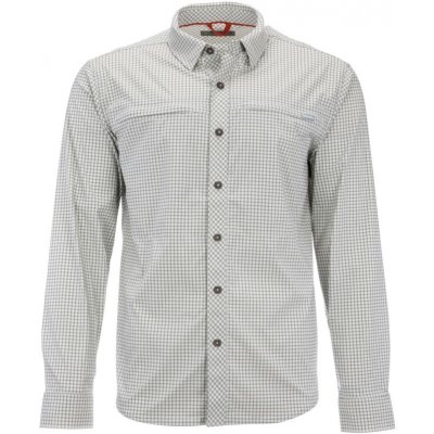 Simms BugStopper Shirt Sterling Morada Plaid