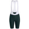 Rapha Dámske Women's Core Bib Shorts Forest Green/White