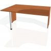 Pracovný stôl Gate, ergo, pravý, 160x75,5x120 cm, čerešňa/čerešňa