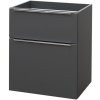 Mereo Mereo, Mailo, kúpeľňová skrinka 61 cm, chrómové madlo, MER-CN530S