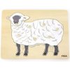 Viga Drevená montessori vkladačka Ovca
