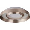 Brilliant Stropné LED svetlo Onix, Ø 40 cm, ružová zlatá, kov - G81260/10