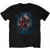 The Who Tričko Target Texture Unisex Black L