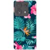 Picasee silikónový prehľadný obal pre Xiaomi Redmi Note 13 Pro 4G - Pink Monstera