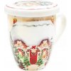 Hrnček Bella Fiore porcelán 340 ml
