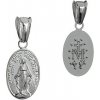 Argento Strieborný prívesok Zázračná medaila 84404