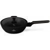Hlboká panvica s titánovým povrchom a pokrievkou 24 cm Black Rose Collection