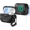 ESR – Cyber Magnetic Lock HaloLock – ochranné puzdro na slúchadlá – Apple AirPods Pro 1 / 2 – čierne