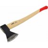 AWTools Tesařská sekera 1,25 kg Dřevěná násada Black Line Aw33054bl