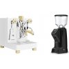 Lelit Bianca PL162T V3, white + Eureka Zenith 65 NEO, black