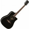 Eko guitars NXT D100ce Black Elektroakustická gitara Dreadnought