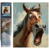 NORIMPEX Diamantové maľovanie Udivený kôň 30 x 40 cm