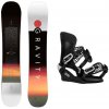 Gravity Bandit 24/25 pánský snowboard + Gravity Drift black/white vázání - 159 cm wide + XL (EU 46-48)