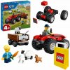 LEGO® City 60461 Červený traktor s prívesom a ovcami