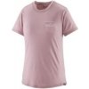 Patagonia Cap Cool Merino Graphic Shirt Women ružová L