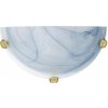 Lucide 07213/01/68 Wall lamp R30cm Alabaster glass E27/60W Bleu