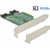 Delock PCI Express Karta > 3 x M.2 Slot – low profile