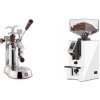 La Pavoni Esperto Abile + Eureka Mignon Specialita Compatto, CR white