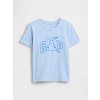 GAP Baby tričko s logom Modrá 4YRS