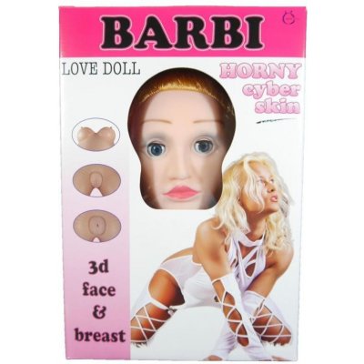 OK Shop Barbi doll s 3D tvárou