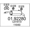 MTS Zadni tlumic vyfuku 01.92280
