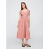 GAP Midi šaty s vreckami Ružová XXS Ružová Ružová