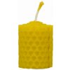 Sviečka z včelieho vosku 30mm šírka - Pleva Veľkosť: 33mm