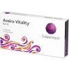 CooperVision Avaira Vitality Toric (6 šošoviek) Dioptrie: -4.00, Zakrivenie : 8.50, Priemer: 14.50, Cylinder: -1.25, Os: 180°