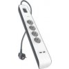 BELKIN SurgeStrip přep.ochrana,4 zásuvky,525J,2USB