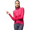 ALÉ Cycling Clothing Alé PR-E Follow Me 2.0 W LS Jersey, Rebel pink Veľkosť: S Priedušný dámsky dres určený pre jazdy do stredných teplôt