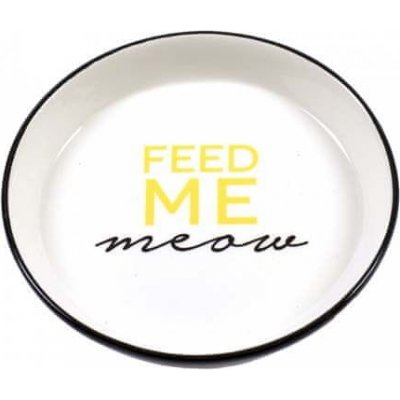 Duvo+ Keramická miska pre mačky - Feed me meow 13,8cm