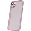 Puzdro Slim TPU iPhone 11 Pro, transparentné - ružové