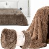 Eurofirany polyester béžová Deka 200x220
