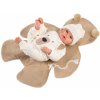 Llorens 63645 NEW BORN realistická miminko se zvuky a měkkým látkovým tělem 36 cm