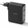 PA-B7O Omnia II GaN nástěnná nabíječka 3xUSB (2xUSB C+1xUSBA) 140W PD3.1 PPS EU/US/UK