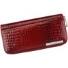 Kožená peňaženka na veľa kariet Gregorio GF111 červená