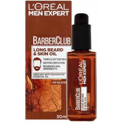 L´Oréal Paris Men Expert Barber Club Long Beard & Skin Oil olej na fúzy 30 ml