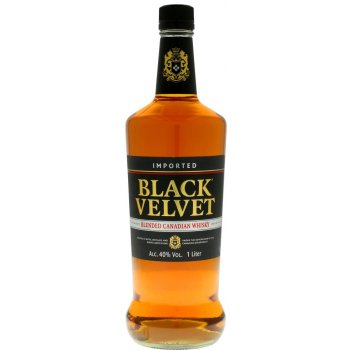 Black Velvet 40% 1 l (čistá fľaša)