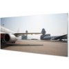 Obraz plexi Letiskové lietadla neba budovy 100x50 cm